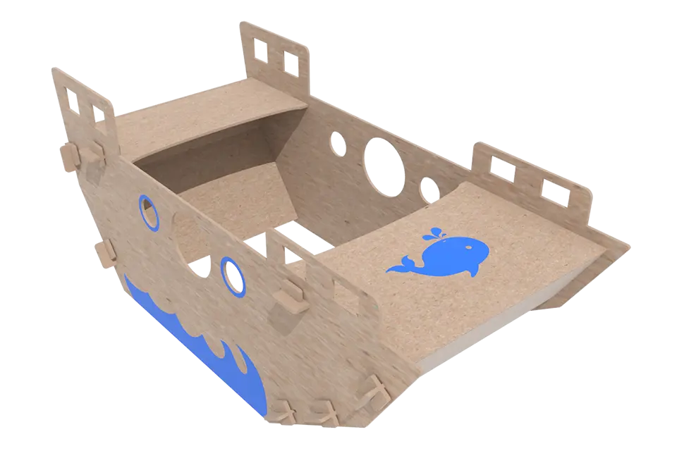 juguete barco Kingdomatic